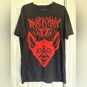 Blackcraft Cult RED BAT T-Shirt - Size III/Unisex Large